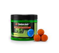 Tandem Baits Boilie di Pesca Esche da Amo Galleggianti Pop Up Zig Rig Chod Rig Carp Food Perfection Pop-Up 16 mm 70 g Krill Puro