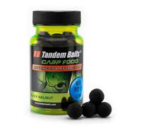 Tandem Baits Boilie di Pesca Esche da Amo Galleggianti Pop Up Zig Rig Chod Rig Carp Food Perfection Mini Pop-Up 12 mm 30 g Halibut Nero