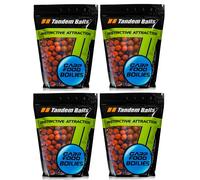 Tandem Baits Boilies CF 18 mm-1 kg-Mega Tutti Frutti x 4pz