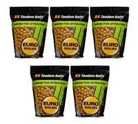 Tandem Baits Boilies Euro 18 mm-1 kg Vaniglia-set da 5pz