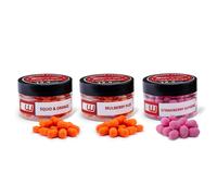 Tandem Baits Boilies Pop-Up Fluo Micro Method/Feeder 8 mm-20g Mix Frutta-3pz