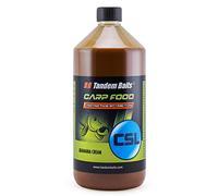 Tandem Baits Carp Food CSL Crema di Banana | Carpfishing Pesche Pesca Accessori | Alimentatore per la Pesca Carpa | Aroma Inenso | Pesca Accessori alla Carpa 1000ml