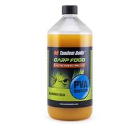 Tandem Baits Carp Food PVA Booster Crema di Banana | Carpfishing Pesche Pesca Accessori | Alimentatore per la Pesca Carpa | Aroma Inenso | Pesca Accessori alla Carpa 1000ml