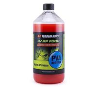 Tandem Baits Carp Food PVA Booster La Fragola Perfetta | Carpfishing Pesche Pesca Accessori | Alimentatore per la Pesca Carpa | Aroma Inenso | Pesca Accessori alla Carpa 1000ml