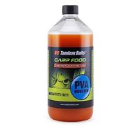 Tandem Baits Carp Food PVA Booster Mega Tutti Frutti | Carpfishing Pesche Pesca Accessori | Alimentatore per la Pesca Carpa | Aroma Inenso | Pesca Accessori alla Carpa 1000ml