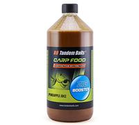 Tandem Baits Carp Food Zig Booster Succo D'ananas | Carpfishing Pesche Pesca Accessori | Alimentatore per la Pesca Carpa | Aroma Inenso | Pesca Accessori alla Carpa 1000ml