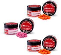 Tandem Baits Chunks Pop-Up Fluo Micro Method/Feeder-20g Mix Frutta-3pz