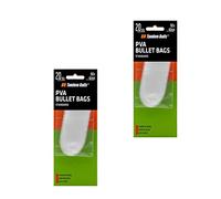 Tandem Baits Confezione da Sacchetti per Boilies in PVA Sacchetto in PVA per Boilies Super Resistente Tubo Solubile in Acqua Tubo di Alimentazione per Esche Accessori per Carpe 2x20 Pezzi 100 x 40 mm