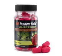 Tandem Baits Dumbells da Innesco per La Pesca alla Carpa Carpfishing SuperFeed Fluo Mini Dumbells Floating 30 g Robin Fruit