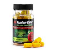 Tandem Baits Dumbells da Innesco per La Pesca alla Carpa Carpfishing SuperFeed Fluo Mini Dumbells Floating 30 g Gelso Latteo