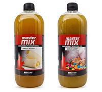 Tandem Baits Master Mix Groundbait Booster XXL Puzzolente Mix Attractant per Carpe Esche per la Pesca Attirante Esca per Pesci Accessori per la Pesca alla Carpa Esche da Pesca 2 x 1000 ml