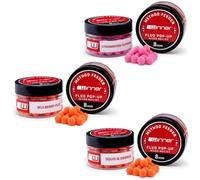 Tandem Baits Method Feeder Fluo Pop-up Micro Boilies Esche per Carpe Esche per per la Pesca della Carpa Accessori per Carpe 8mm 20g