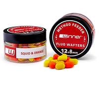 Tandem Baits Method Feeder Fluo Wafters Calamaro & Arancia Carpa Pesca Esche 20 g