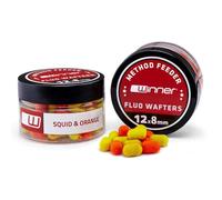 Tandem Baits Method Feeder Fluo Wafters Calamaro & Arancia Carpa Pesca Esche 20 g