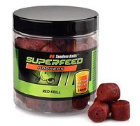 Tandem Baits Pellet da Innesco per Carpe Granulato da Innesco Grasso SuperFeed Hook Fatty Pellet 14 mm 150 g Krill Rosso