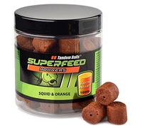 Tandem Baits Pellet da Innesco per Carpe Granulato da Innesco Grasso SuperFeed Hook Fatty Pellet 14 mm 150 g Calamaro Arancia