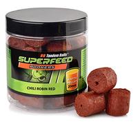 Tandem Baits Pellet da Innesco per Carpe Granulato da Innesco Grasso SuperFeed Hook Fatty Pellet 20 mm 150 g Chili Robin Red