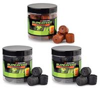 Tandem Baits Pellet da Innesco per Carpe Granulato da Innesco Grasso SuperFeed Hook Fatty Pellet Set da 3 Pezzi 20 mm 150 g Mix di Sapori