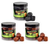 Tandem Baits Pellet da Innesco per Carpe Granulato da Innesco Grasso SuperFeed Hook Fatty Pellet Set da 3 Pezzi 20 mm 150 g Mix di Sapori Robin Red