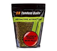 Tandem Baits Pellet da Pastura da Carpa Pastura Base Feeder Method Carpfishing SuperFeed Micro Pellet 6 mm 1 kg Calamaro Segreto