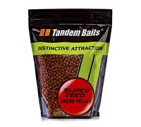 Tandem Baits Pellet da Pastura da Carpa Pastura Base Feeder Method Carpfishing SuperFeed Micro Pellet 6 mm 1 kg Calamaro Arancia