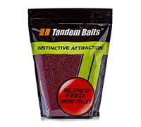 Tandem Baits Pellet da Pastura da Carpa Pastura Base Feeder Method Carpfishing SuperFeed Micro Pellet 2 mm 1 kg Halibut Fragola