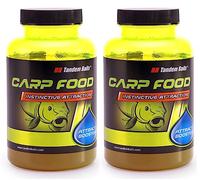 Tandem Baits Set di 2 Carp Food Attract Booster Mix di Frutta | Carpfishing Pesche Pesca Accessori | Alimentatore per la Pesca Carpa | Aroma Inenso | Pesca Accessori alla Carpa 300ml