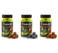 Tandem Baits Set di 3 Carp Food Mini Boosted Hookers Mix di Gusta No 3 | Carpfishing Pesche Pesca Accessori | Alimentatore per la Pesca Carpa | Pesca Accessori alla Carpa 12mm 50g
