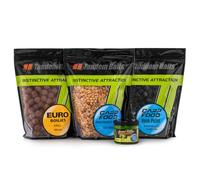 Tandem Baits Set di 4 Session Carp Baits Fishing Box XL Fish Mix | Hook Pellet 16mm | Prepared Maize | Euro Boilies 18mm | Perfection Hookers 18mm | Carpfishing Pesche Pesca Accessori Set Up