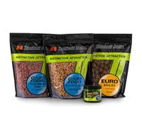 Tandem Baits Set di 4 Session Carp Baits Fishing Box XL Master Mix | Pellet Carpl XL 8mm | Prepared Maize | Euro Boilies 18mm | Perfection Hookers 18mm | Carpfishing Pesche Pesca Accessori Set Up
