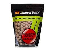 Tandem Baits Set di 4 SuperFeed Boilies Milky Strawberry | Boiles Carpfishing | Carpfishing Pesche Pesca Accessori | Alimentatore per la Pesca Carpa | Pesca Accessori alla Carpa 18mm 1kg