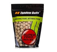 Tandem Baits SuperFeed Boilies Vanilla Cream | Boiles Carpfishing | Carpfishing Pesche Pesca Accessori | Alimentatore per la Pesca Carpa | Pesca Accessori alla Carpa 18mm 1kg