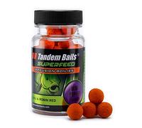 Tandem Baits SuperFeed Mini Diffusion Pop-Up Chilli Robin Red | Pop-Ups | Carpfishing Pesche Pesca Accessori | Alimentatore per la Pesca Carpa | Pesca Accessori alla Carpa 12mm 30g