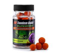 Tandem Baits SuperFeed Mini Diffusion Pop-Up Squid & Orange | Pop-ups | Carpfishing Pesche Pesca Accessori | Alimentatore per la Pesca Carpa | Pesca Accessori alla Carpa 12mm 30g