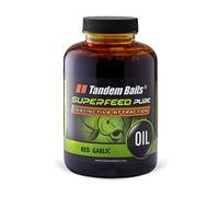 Tandem Baits SuperFeed Olio Puro Aglio Attrattore per Carpe Esca per Pesca al Cavedano Senza Sforzo Accessori per La Pesca Mangime da Pesca 500ml