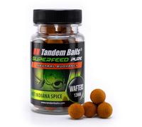 Tandem Baits SuperFeed Pure Wafters Hot Indiana Spice | Pop-Ups | Carpfishing Pesche Pesca Accessori | Alimentatore per la Pesca Carpa | Pesca Accessori alla Carpa 12mm 30g