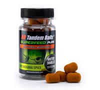 Tandem Baits SuperFeed Pure Wafters Hot Indiana Spice | Pop-ups | Carpfishing Pesche Pesca Accessori | Alimentatore per la Pesca Carpa | Pesca Accessori alla Carpa 15/12mm 30g