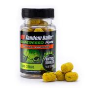 Tandem Baits SuperFeed Pure Wafters Live Citrus | Pop-Ups | Carpfishing Pesche Pesca Accessori | Alimentatore per la Pesca Carpa | Pesca Accessori alla Carpa 15/12mm 30g