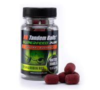 Tandem Baits SuperFeed Pure Wafters Pesce & Robin Red | Pop-ups | Carpfishing Pesche Pesca Accessori | Alimentatore per la Pesca Carpa | Pesca Accessori alla Carpa 15/12mm 30g