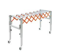 TaNeHaKi FöRdergüTer - Nastro allungabile, 46 - 130 cm, regolabile, tavolo federale per logistica di magazzino, rotella massima di 50 kg