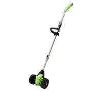 TaNeHaKi Tagliaerba senza fili, tagliaerba elettrico, con testa girevole, manico telescopico per la cura del prato e il giardinaggio