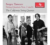 Taneyev/ California String Quartet - String Quartets 2 & 6