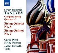 Taneyev Sergey Ivan - Quartetti Per Archi (Integrale), Vol.5: