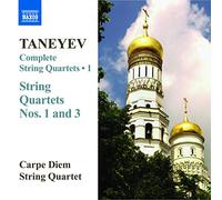 Taneyev Sergey Ivani - Quartetto Per Archi N.1, N.3