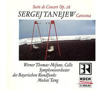 Taneyev - Suite De Concert for Cello & Orchestra