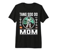 Tang Soo Do Mom: Forza e Cura in Un Design alla Moda Maglietta Premium