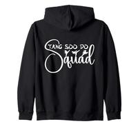 Tang Soo Do Squadra Arte marziale coreana Felpa con Cappuccio