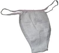 TANGA DONNA IN TNT BIANCO 100PZ - SLIP INTIMO USA E GETTA MONOUSO