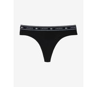 Tanga Lacoste String Logo nero - S