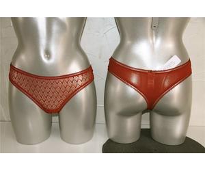 Tanga Lusso Pizzo Seta Bordeaux ERES Song Swing T 40 NUOVO ETICHETTA Val 150€